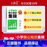 核心知识集锦[数学] 小学通用 [正版]小学核心知识集锦语文数学英语重点知识大全大盘点一年级二年级三四五六年级人教版基础