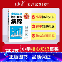 核心知识集锦[英语] 小学通用 [正版]小学核心知识集锦语文数学英语重点知识大全大盘点一年级二年级三四五六年级人教版基础