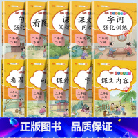 语文专项训练[全5册] 二年级下 [正版]二年级上册专项训练语文数学全套同步练习人教版课外强化练习题看图写话句子角的认识