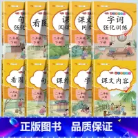 语文专项训练[全5册] 二年级下 [正版]二年级上册专项训练语文数学全套同步练习人教版课外强化练习题看图写话句子角的认识