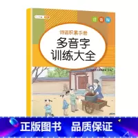 [单册]多音字训练大全 [正版]斗半匠小学生词语积累大全训练1一6年级量词重叠词叠词成语知识手册人教版多音字近义词反义词
