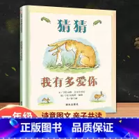 猜猜我有多爱你(学会如何表达爱) [正版]猜猜我有多爱你大卫不可以我爸爸我妈妈绘本爷爷一定有办法落叶跳舞蚯蚓的日记系列全