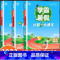 [2升3年级]阅读集训+计算+思维题大通关 小学通用 [正版]2023小学学霸暑假衔接作业一升二升三生四暑期五六一年级二