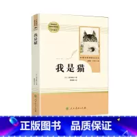 我是猫 [正版]艾青诗选和水浒传原著书完整版人民教育出版社文学世说新语儒林外史简爱初中九年级上册课外阅读书籍名著上下册人