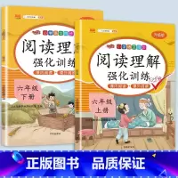 阅读理解上下册 六年级上 [正版]2023新版小学六年级上册语文数学同步训练全套人教版阅读理解专项训练书看拼音写词语练字