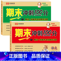 [全套2册]语文+数学期末冲刺100分 五年级上 [正版]五年级上册试卷测试卷全套语文数学英语人教版小学5年级上期末冲刺