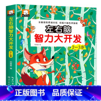 2~3岁左右脑[单册] [正版]全脑开发700题2-3岁幼儿思维逻辑训练书儿童益智早教书幼儿园小班中大班宝宝左右脑智力大