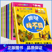 [全8册]趣味找不同专注力训练 [正版]全脑开发700题2-3岁幼儿思维逻辑训练书儿童益智早教书幼儿园小班中大班宝宝左右