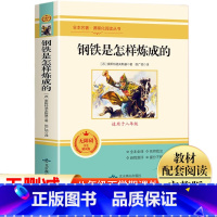 [配套人教版]钢铁是怎样炼成的 [正版]经典常谈朱自清和钢铁是怎样炼成的必读原着无删减初中初二阅读名著书籍八年级下册人民