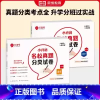 [全2册]小升初名校真题语数 小学升初中 [正版]小升初名校真题分类试卷全套六年级上下册毕业总复习小升初真题卷语文数学英