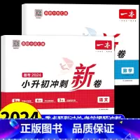 [全套2册]语数小升初冲刺新卷 小学升初中 [正版]一本小升初冲刺新卷语文英语数学人教版六年级下册小学升初中必刷题真题模