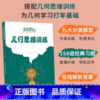 [单册]仅练习册 小学通用 [正版]天天向上玩转几何小学数学几何思维训练图解78个交互式动图视频讲解动画演示四五六年级专