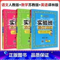 ❤❤❤[江苏专用]人教语文+苏教数学+译林英语 六年级下 [正版]2024新版实验班提优训练一年级二年级三年级上册四年级