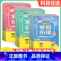 语文-人教版 小学一年级 [正版]2023新版实验班提优训练寒假衔接一二三四五六年级上册下册语文数学人教版苏教版北师版英