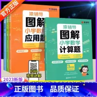 [全4本]冲刺期末100分 小学四年级 [正版]猿辅导图解小学数学应用题计算题 一二三四五六年级上册下册数学逻辑思维思路