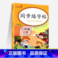 二上 语文 [正版]小学生练字帖每日一练一年级上册二年级下册三四五六年级语文同步练字帖人教版 控笔训练硬笔书法每日一练