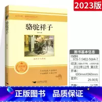 7下:[初中生完整版]骆驼祥子 [正版]骆驼祥子原著老舍无删减和海底两万里初中生七年级下册课外名著书目中学生初一必课外阅