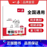 寒假字帖 小学一年级 [正版]寒假衔接阅读口算练字帖小学语文数学寒假作业语文寒假阅读字帖数学口算计算训练 一二三四五六年