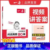 语文真题 小学四年级 [正版]阅读真题80篇 小学语文阅读真题80篇 二三四年级语文英语阅读理解训练 二三四年级阅读真题