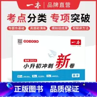 数学 小学升初中 [正版]冲刺小升初三步分类练真题 小升初总复习试卷 小升初冲刺新卷 语文数学英语名校冲刺历年真题试卷六