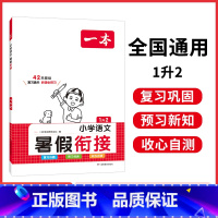 1升2 小学通用 [正版]暑假衔接语文数学英语暑假训练1升2升3升4升5暑假作业强化训练 暑假语文阅读理解字词句影片讲解