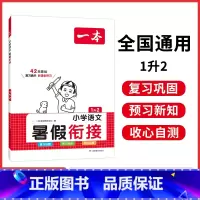 1升2 小学通用 [正版]暑假衔接语文数学英语暑假训练1升2升3升4升5暑假作业强化训练 暑假语文阅读理解字词句影片讲解