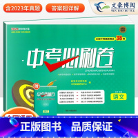 [24新版]语文 初中通用 [正版]2024新中考必刷卷全国中考真题精选38套数学英语语文物理化学政治历史会考生物地理初
