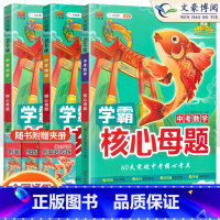 24版[3本套]数学+物理+化学 初中通用 [正版]中考真题核心母题数学物理化学语文英语学霸核心母题作文初中必刷题解题有