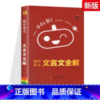 13.[语文]文言文全解 初中通用 [正版]小红书初中口袋单词书小红本语文数学英语物理化学生物政治历史地理全套知识清单初