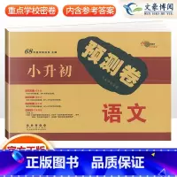小升初语文试卷 小学升初中 [正版]2023新版小升初真题卷重点学校名校密题小升初预测卷押题卷语文数学英语全套3本小学升