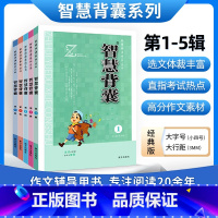 智慧背囊1-5辑 初中通用 [正版]时文选粹智慧背囊作文素材时文选萃语文小学初中高中版课外阅读书籍满分作文大全意林摘抄文