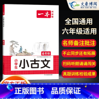 [语文]小古文 小学六年级 [正版]2024小学语文阅读训练100篇六年级小学语文英语半小时晚读课外阅读理解6年级暑假衔