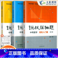[全套3册]中考数学2024 初中通用 [正版]2024新版挑战压轴题中考数学物理化学入门篇精讲篇强化篇专项训练七年级八
