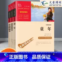 童年+小英雄雨来+爱的教育 [正版]快乐读书吧6年级上册童年+小英雄雨来+爱的教育励志版智慧熊小学生六年级上册同步课外阅
