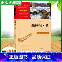 森林报·冬 [正版]森林报春夏秋冬全4册 比安基着 儿童文学书籍 科普百科读物四年级阅读课外书下册书目小学生课外阅读书籍