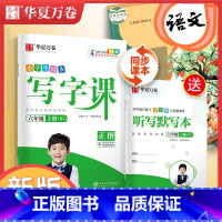[全彩版]六上(配听写默写本) [正版]字帖写字课一二三四五六年级上册下册 下上语文英语同步练字帖一年级字帖练字小学生写