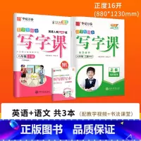 [更全面⭐ 划算]六上(语文+英语 ) [正版]字帖写字课一二三四五六年级上册下册 下上语文英语同步练字帖一年级字帖练字