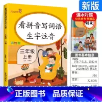 [三上]看拼音写词语 小学一年级 [正版]看拼音写词语一年级下册 二六年级四五三年级上下册拼音练习册人教版语文默写看图写