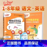 [8年级上下册]语文 2本 小学通用 [正版]2023新版笔下生辉规范汉字字帖同步默写手册一二年级上册三年级四年级五年级