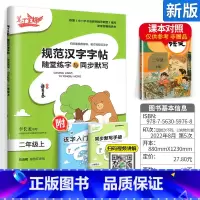 [2上]语文 小学通用 [正版]2023新版笔下生辉规范汉字字帖同步默写手册一二年级上册三年级四年级五年级六年级下册人教