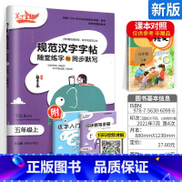 [5上]语文 小学通用 [正版]2023新版笔下生辉规范汉字字帖同步默写手册一二年级上册三年级四年级五年级六年级下册人教