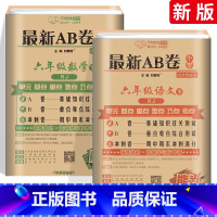 [不偏科!人教版]六下 语数2本 小学六年级 [正版]AB卷六年级下册试卷语文数学英语全套 人教版北师版BS小学6年级上