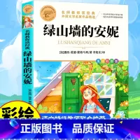 [美绘彩图]绿山墙的安妮 [正版]彩图草原上的小木屋 三四五六年级课外书必读老师国际大奖儿童文学经典名著美绘版原著 中小