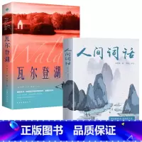 [2册]瓦尔登湖+人间词话 [正版]认准瓦尔登湖 梭罗著名家全译本无删减外国现当代经典小说读物世界名著 初高中小学生课外