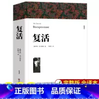 [世界经典名著]复活 [正版]全套4册战争与和平原著安娜卡列尼娜书复活列夫托尔斯泰的三部曲全集适合初中生高中生必读课外阅