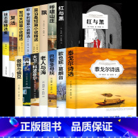 高中必读名著15册 [正版]乡土中国红楼梦 高中课外阅读书籍必读语文名著书目大卫科波菲尔复活老人与海完整版 战争与和平飘