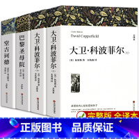 [完整版]全4册 大卫科波菲尔+巴黎圣母院+堂吉诃德 [正版]乡土中国红楼梦 高中课外阅读书籍必读语文名著书目大卫科波菲