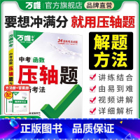 压轴题[几何+函数]2本套装 初中通用 [正版]2024数学压轴题函数初中数学二次函数专题训练初三真题压轴题专项初中九年