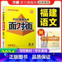 语文. 福建省 [正版]2024福建语文面对面初三总复习全套资料七八九年级初三语文模拟题训练历年中真题卷辅导书资料万维教