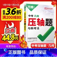 压轴题[几何] 初中通用 [正版]2024几何压轴题初中几何模型数学专题训练初二初三八九年级真题试卷专项初中数学总复习资